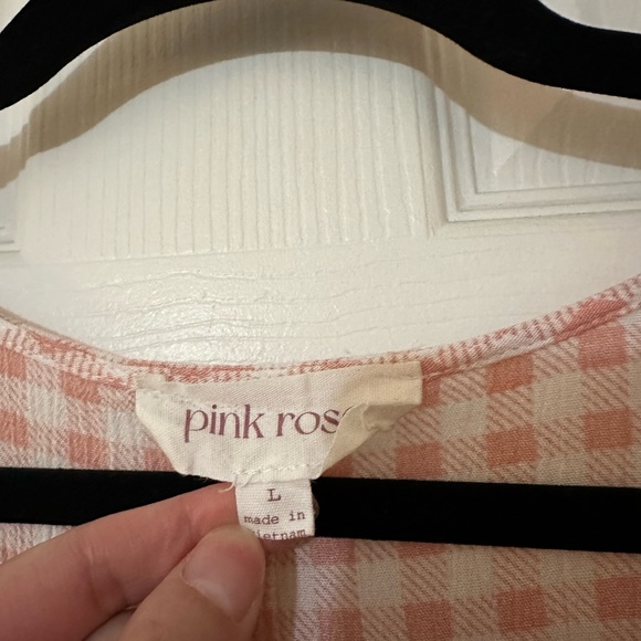 Pink Rose Shirt Large - Picture 2 of 4